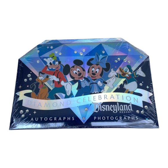 Disneyland Diamond Celebration Autograph Photograph Book - Picture 1 of 3